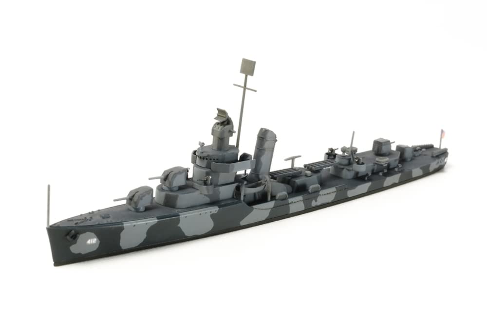 【中古】【非常に良い】タミヤ 1/700 ウォーターラインシリーズ No.911 アメリカ海軍 駆逐艦 DD412 ハムマン プラモデル 31911