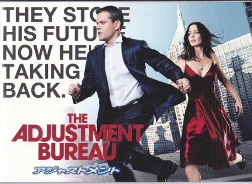 【中古】【非常に良い】映画パンフレット　「アジャストメント」監督：ジョージ・ノルフィ　出演：マット・デイモン、エミリー・ブランド