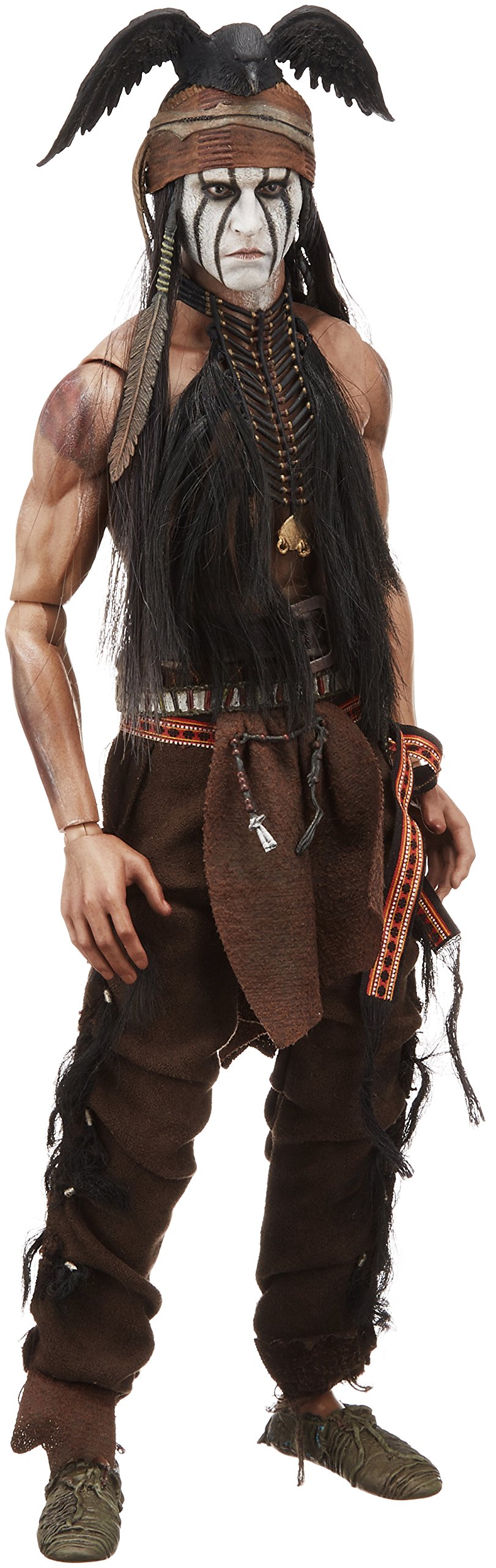 【中古】【非常に良い】ムービー・マスターピース ローン・レンジャー トント 1/6スケール プラスチック製 塗装済み可動フィギュア