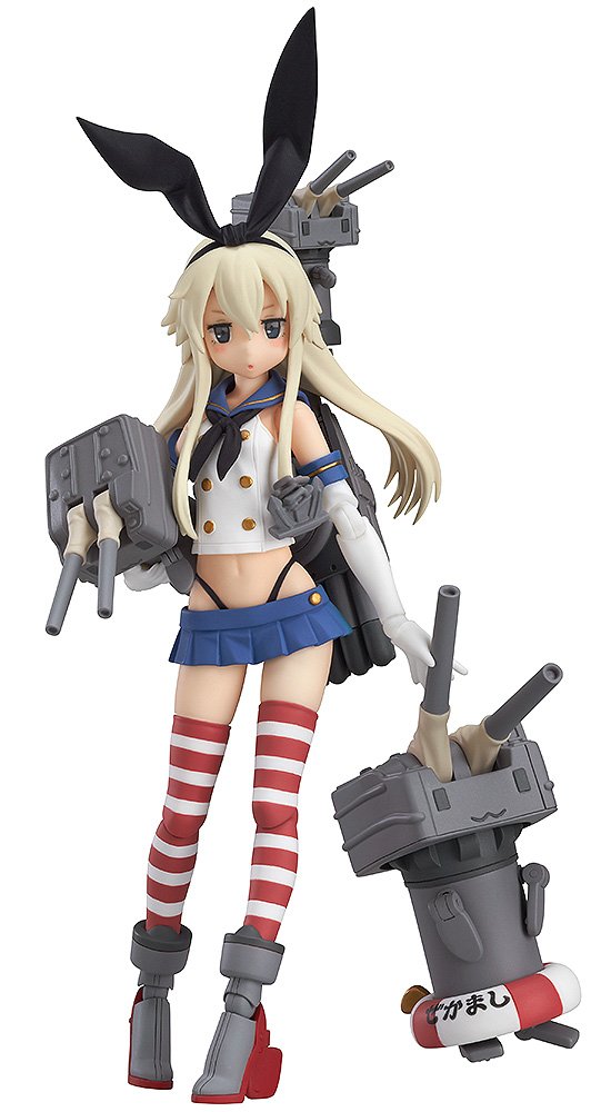 【中古】【非常に良い】figma 艦隊これくしょん -艦これ- 島風 (ノンスケール ABS&PVC 塗装済み可動フィギュア)