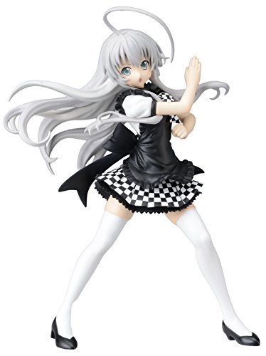 【中古】【非常に良い】這いよれ!ニャル子さんW プレミアムフィギュア 私服Ver. 白 黒 チェック 美少女 プライズ セガ