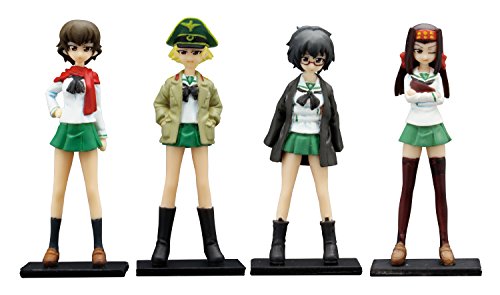 【中古】【非常に良い】プラッツ 1/35 ガールズ&パンツァー カバさんチームフィギュアセット