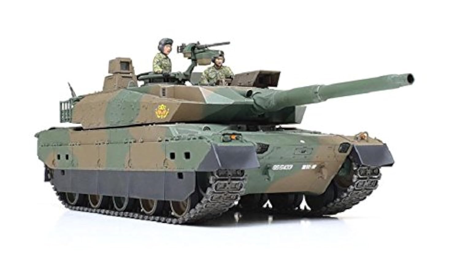 【中古】【非常に良い】■ タミヤ/TAMIYA (1/35) 陸上自衛隊 10式戦車 DEF MODEL社製エッチングパーツ/戦車教導隊代表マーク付 (25173)プラモデル