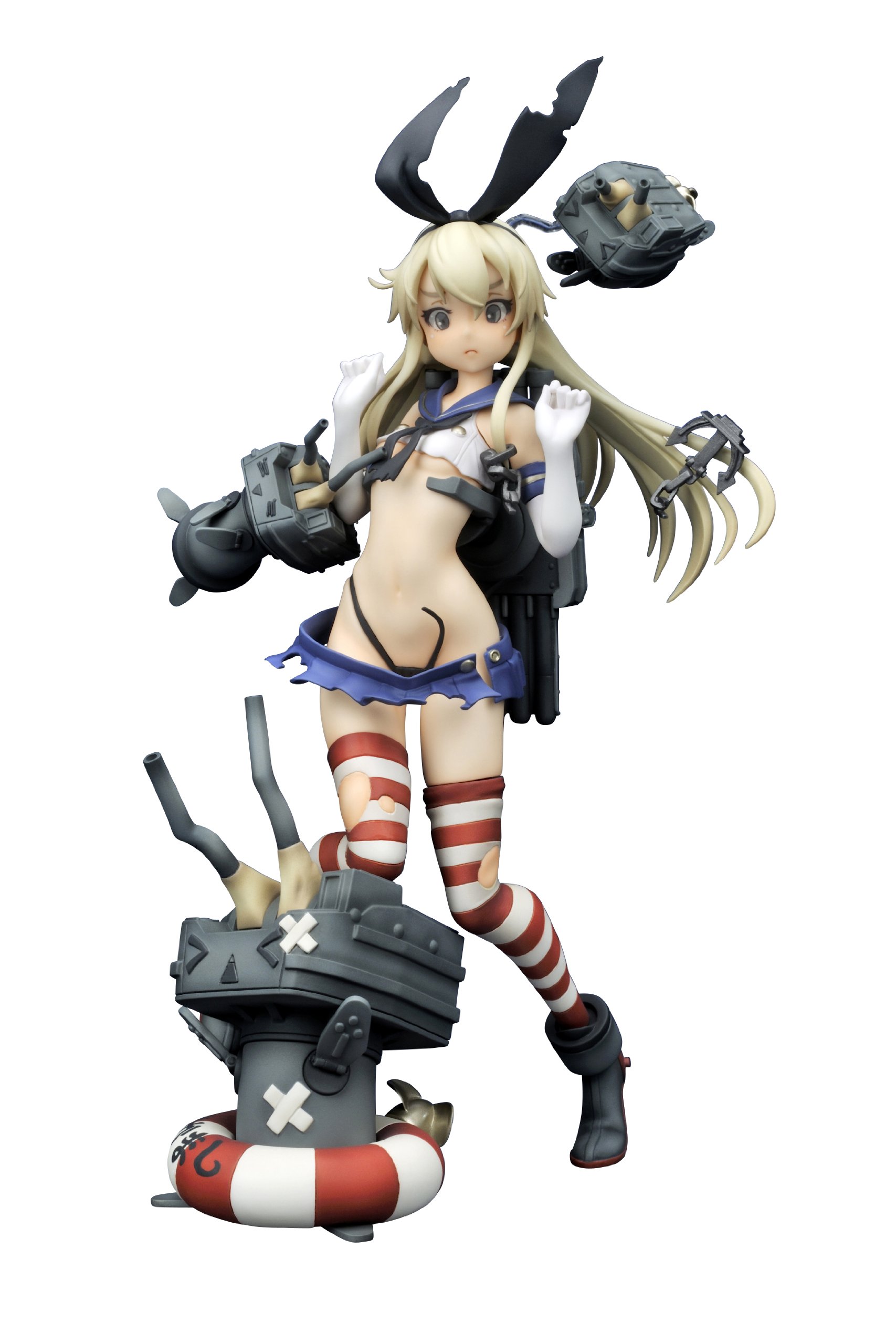 【中古】【非常に良い】艦隊これくしょん -艦これ- 島風 中破Ver. 1/8スケール PVC製 塗装済み完成品フィギュア｜スカイマーケットプラス