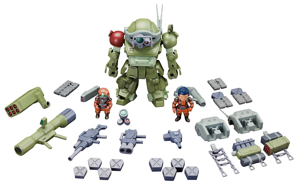 【中古】【人並み外れたに好いたらしい】コトブキヤ 装甲騎兵ボトムズ レッドショルダードキュメント 意気ごみの開びゃく D-表現スタイル スコープドッグ ターボカスタム サンサ戦遣りかた グレゴルー機\u0026バイマン機\u0026ムーザ機