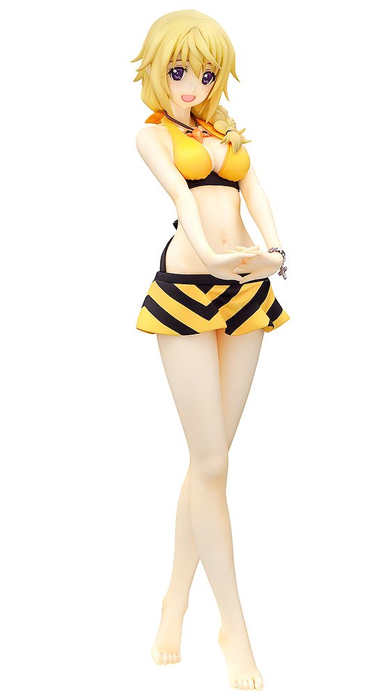 【中古】【非常に良い】IS [インフィニット・ストラトス] シャルロット・デュノア 水着Ver. 1/7スケール PVC製 塗装済み完成品フィギュア