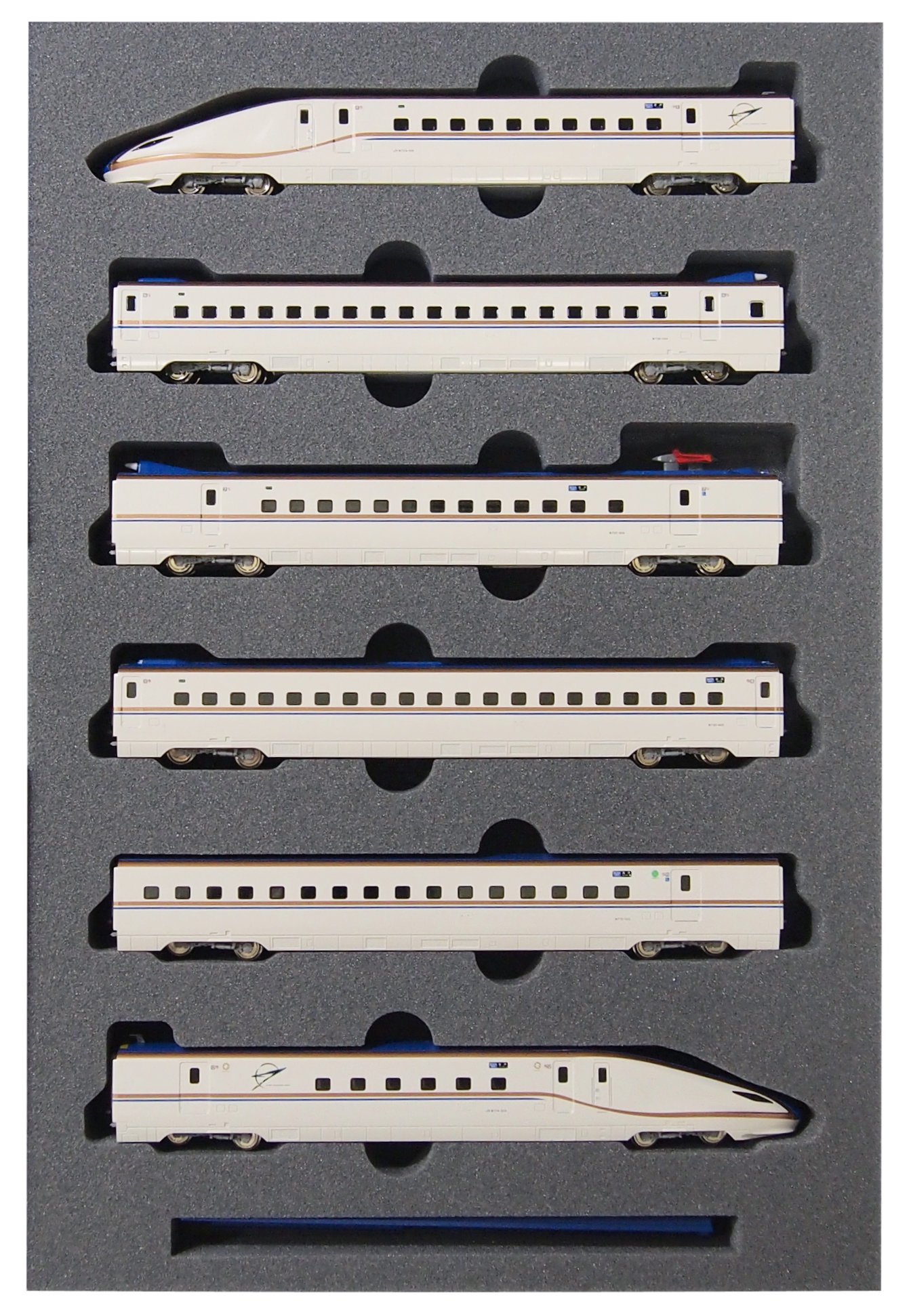 【中古】【非常に良い】KATO Nゲージ W7系 北陸新幹線 はくたか 基本 6両セット 10-1262 鉄道模型 電車｜スカイマーケットプラス