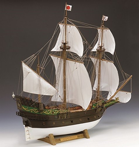 【中古】【非常に良い】ウッディジョー 1/80 サン・ファン・バウティスタ 木製帆船模型 組立キット｜スカイマーケットプラス