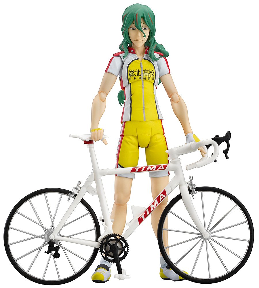 【中古】【非常に良い】figma 弱虫ペダル GRANDE ROAD 巻島裕介 ノンスケール ABS&ATBC-PVC製 塗装済み可動フィギュア画像