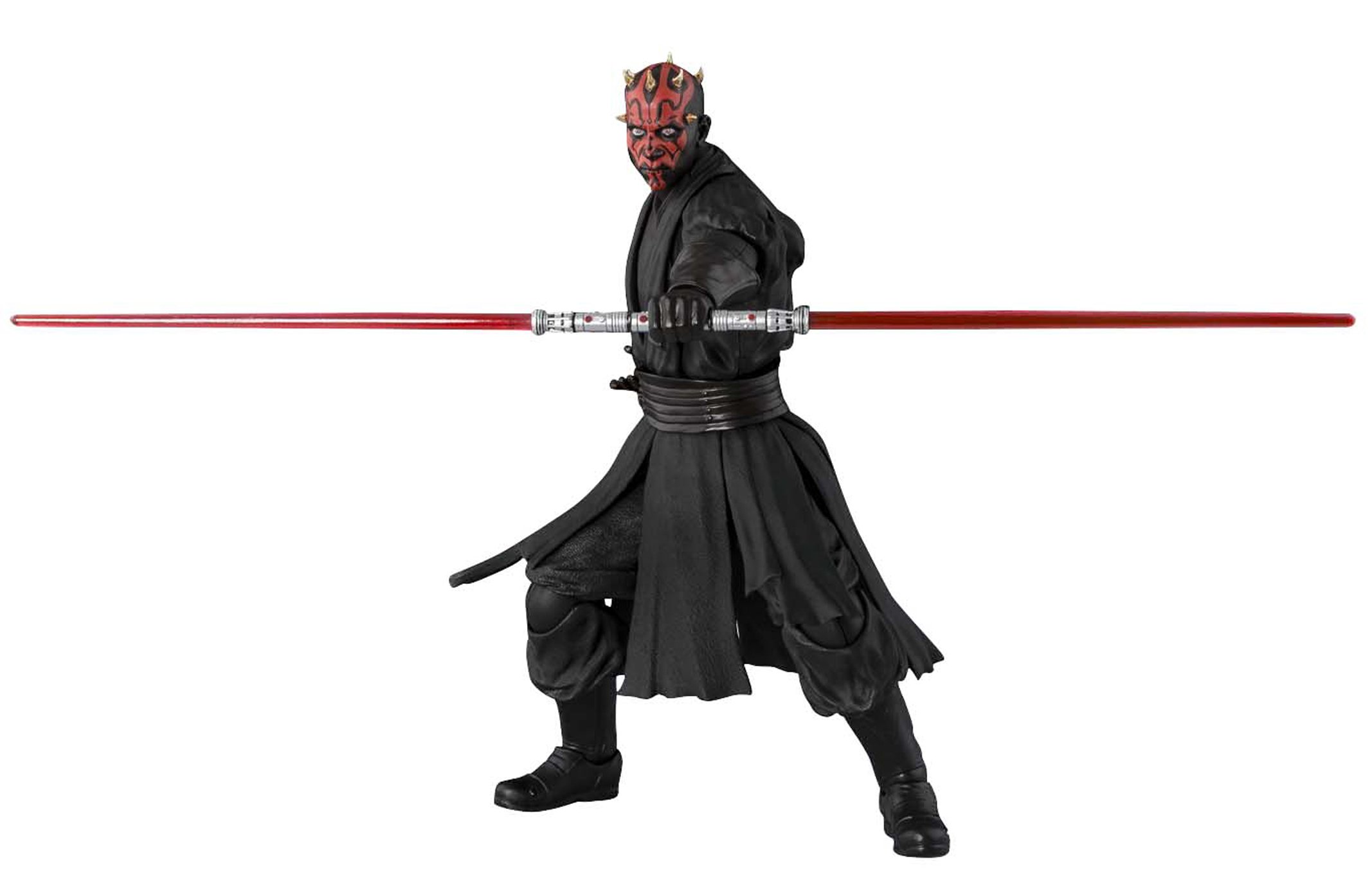 【中古】【非常に良い】TAMASHII NATIONS S.H.フィギュアーツ スター・ウォーズ ダース・モール (Episode I) 約140mm ABS&PVC製 塗装済み可動フィギュア|スカイマーケットプラス