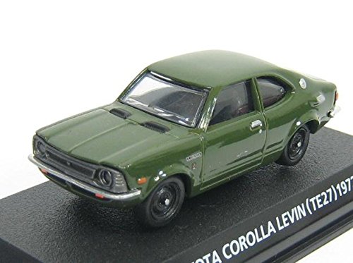 【中古】【非常に良い】コナミ 1/64 絶版名車コレクション Vol2 トヨタ カローラレビン 型式TE27 1972 緑