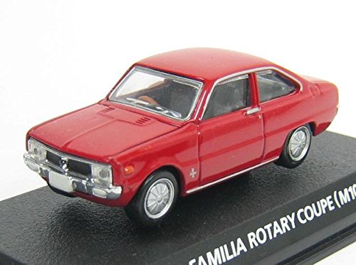 【中古】【非常に良い】コナミ　１/６４　 絶版名車コレクション　Vol2　 マツダ　ファミリア　ロータリークーペ　 型式Ｍ１０Ａ　１９６８　赤