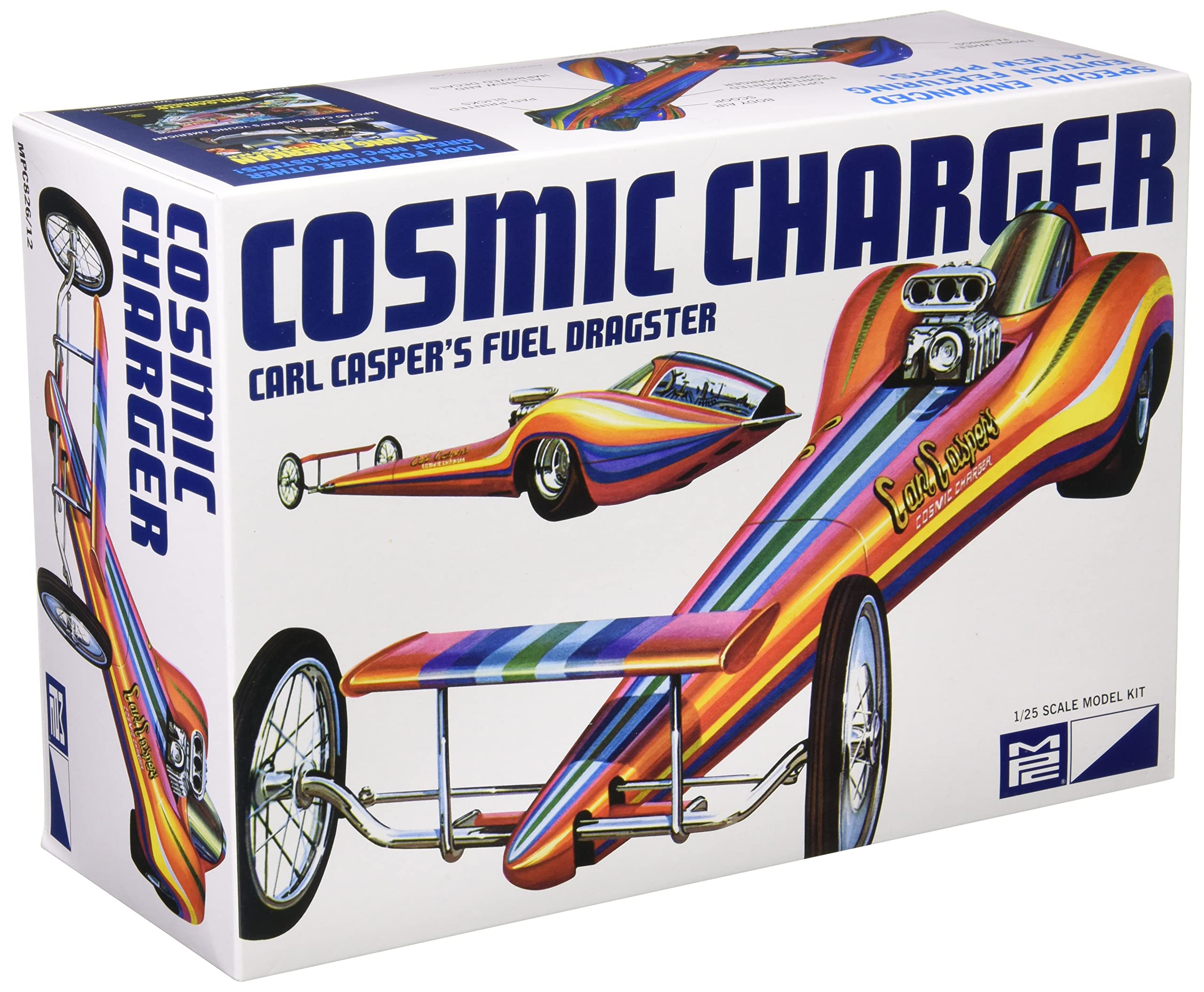 【中古】【非常に良い】プラッツ 1/25 カール・キャスパー コズミック・チャージャー プラモデル MPC826