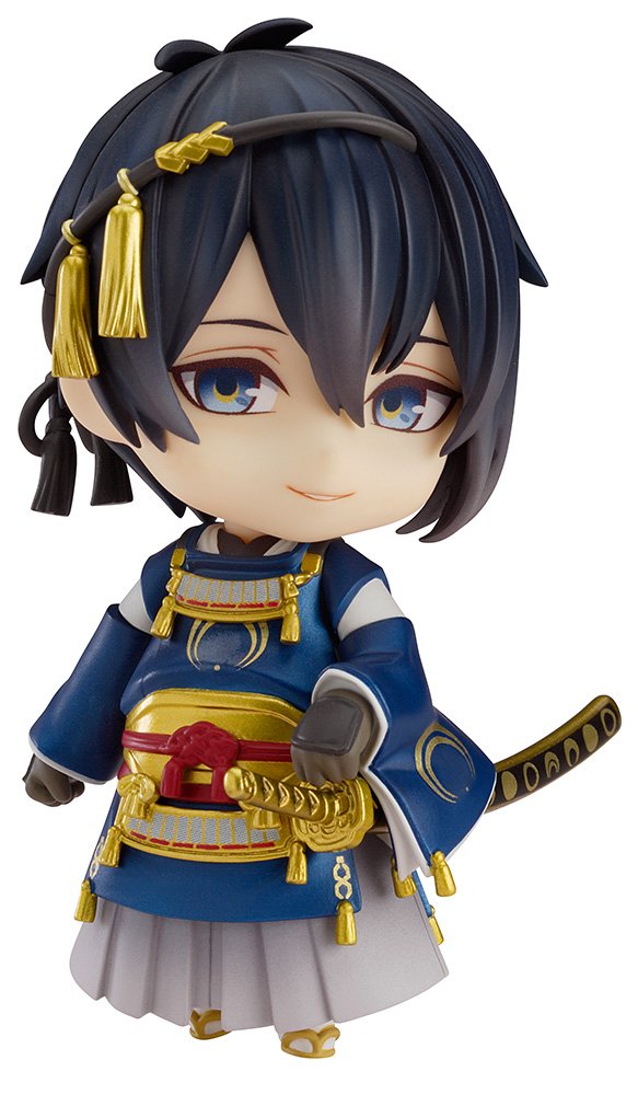 【中古】【非常に良い】ねんどろいど 刀剣乱舞-ONLINE- 三日月宗近 ノンスケール ABS&PVC製 塗装済み可動フィギュア 再販