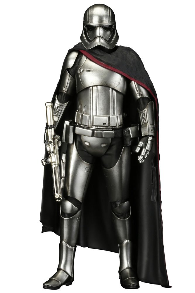 【中古】【非常に良い】コトブキヤ ARTFX+ STAR WARS キャプテン・ファズマ 1/10スケール PVC製 塗装済み簡易組立フィギュア