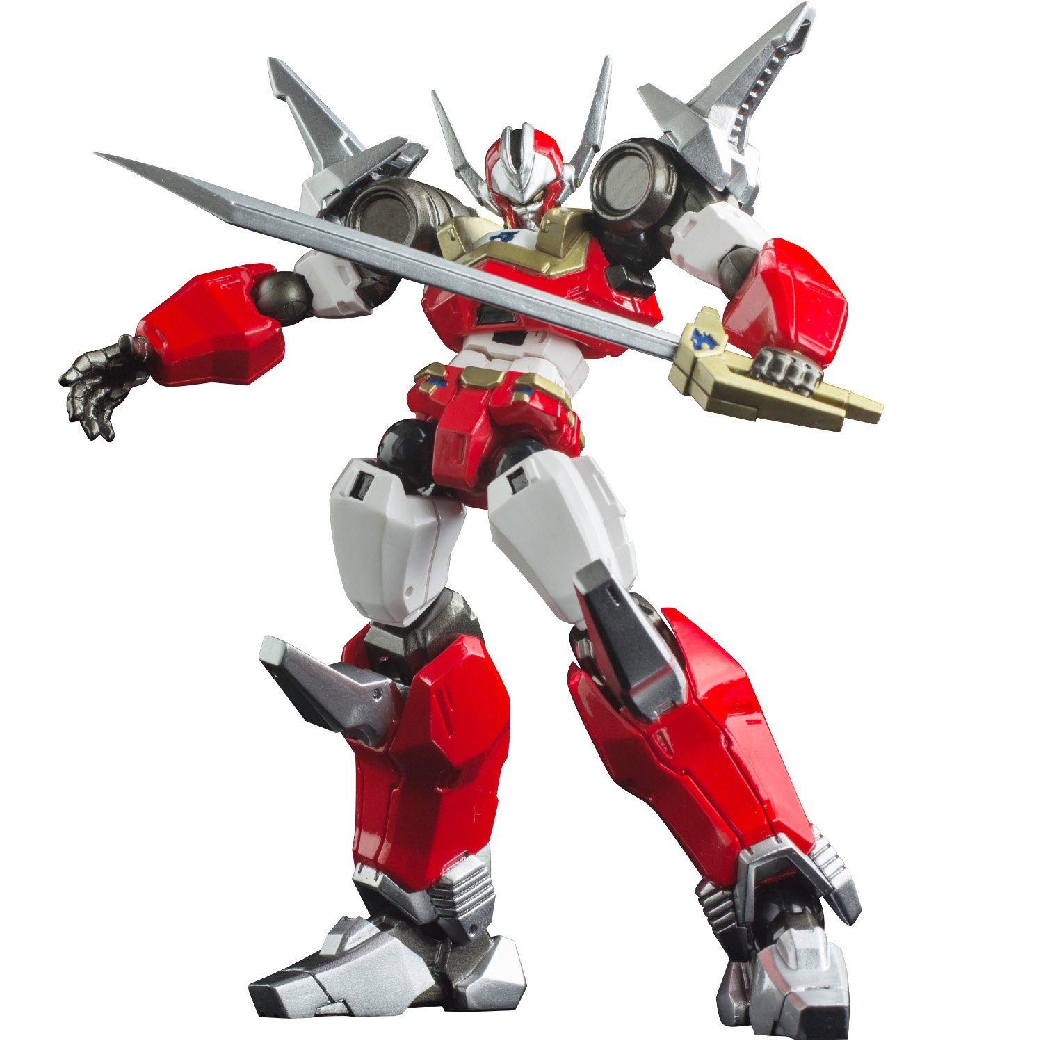 【中古】【非常に良い】Vulcanlog 014 マシンロボ クロノスの大逆襲 バイカンフー ノンスケールPVC&ABS製塗装済み可動フィギュア画像