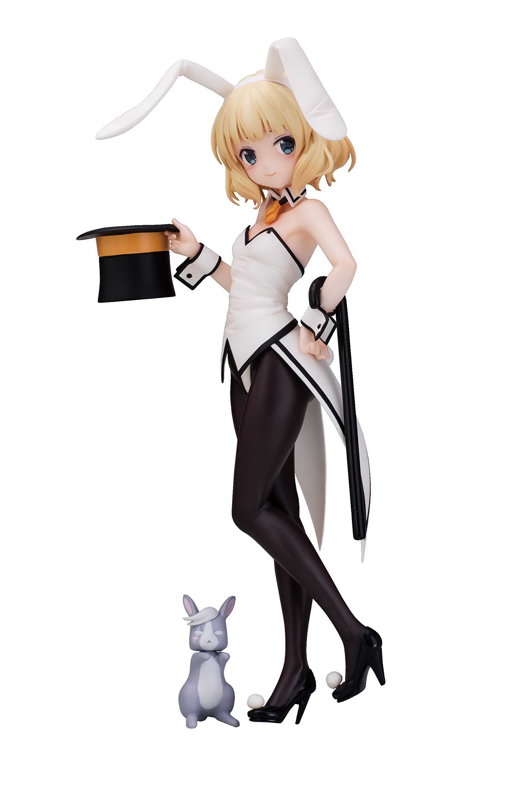 【中古】【非常に良い】1/7スケールPVC製完成品フィギュア ご注文はうさぎですか?? シャロ バニーVer.