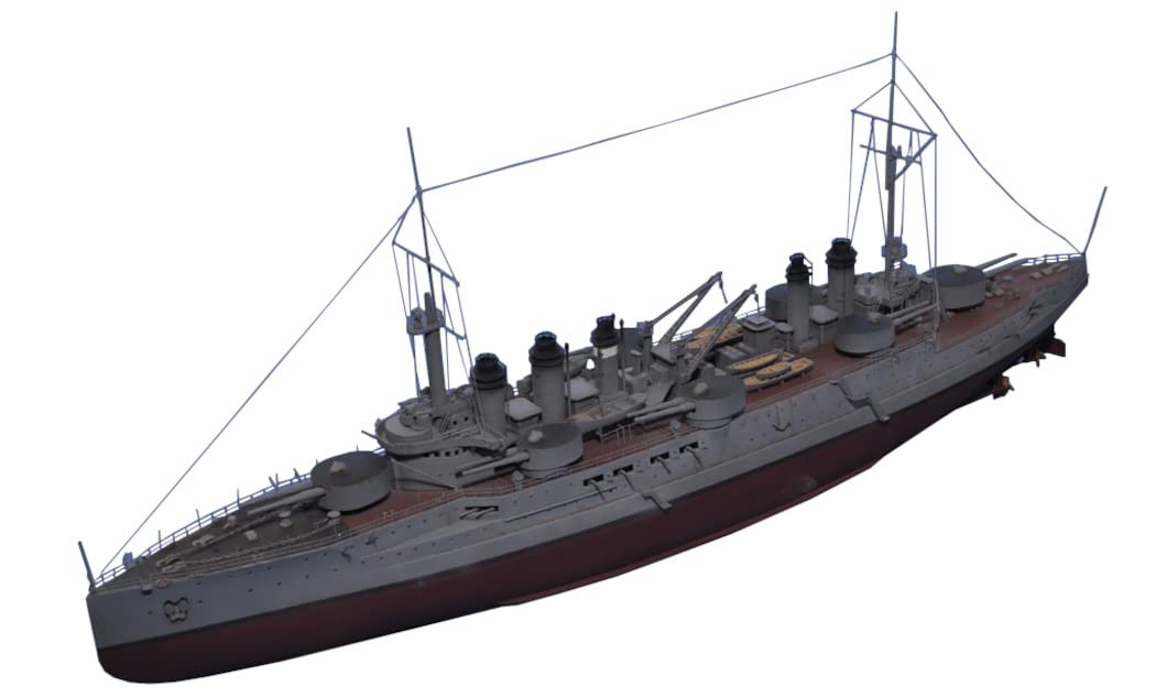 【中古】【非常に良い】ホビーボス 1/350 艦船シリーズ フランス海軍 戦艦ダントン プラモデル 86503