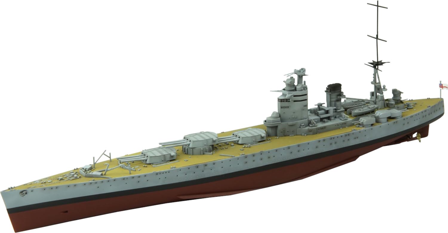 【中古】【非常に良い】モンモデル 1/700 イギリス海軍戦艦ロドネイ 色分け済みプラモデル MENPS-001