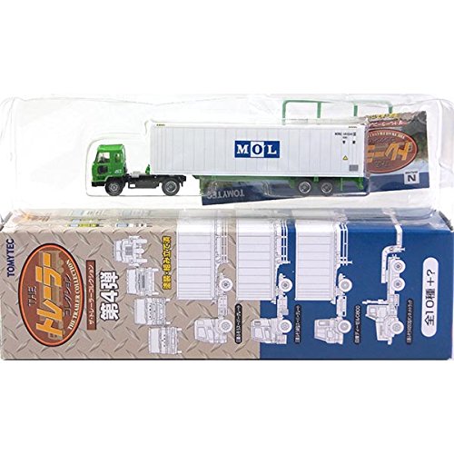 【中古】【非常に良い】【3】 トミーテック 1/150 ザ・トレーラーコレクション 第4弾 日産ディーゼル C800＋商船三井 40ftHQ冷蔵コンテナ 単品