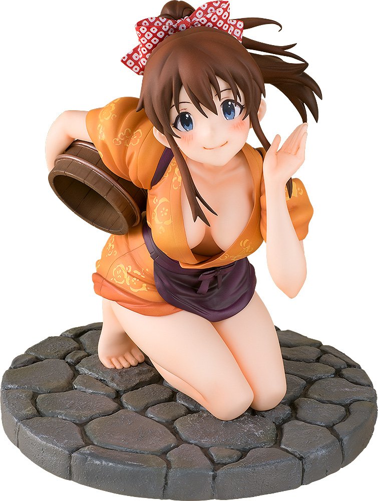 【中古】【非常に良い】アイドルマスター ミリオンライブ! 佐竹美奈子 ぽかぽかサービスVer. 1/8スケール ABS&PVC製 塗装済み完成品フィギュア