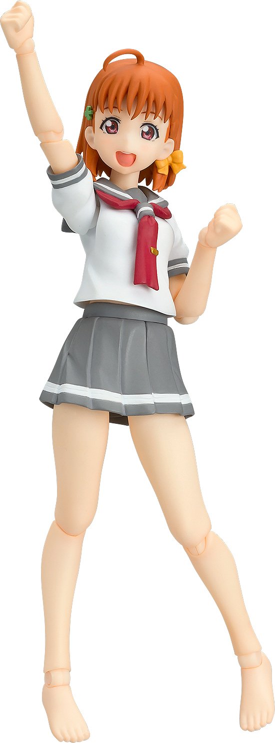 【中古】【非常に良い】figma ラブライブ! サンシャイン!! 高海千歌 ノンスケール ABS&PVC製 塗装済み可動フィギュア