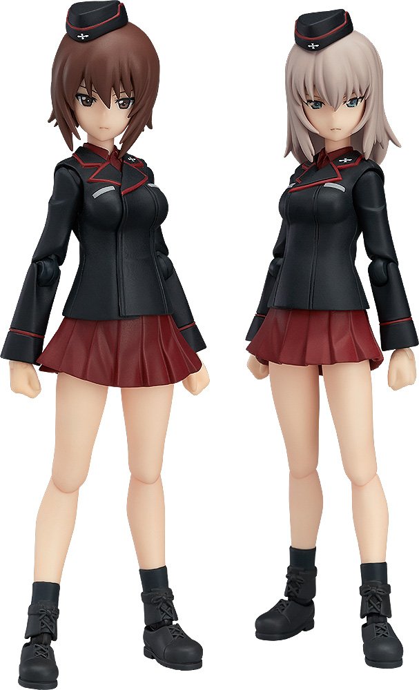 【中古】【非常に良い】figma ガールズ&パンツァー 劇場版 西住まほ&逸見エリカ セット ノンスケール ABS&PVC製 塗装済み可動フィギュア|スカイマーケットプラス