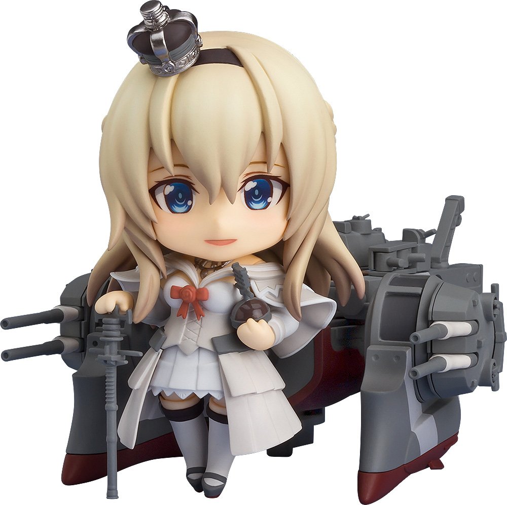 【中古】【非常に良い】ねんどろいど 艦隊これくしょん ‐艦これ‐ Warspite[ウォースパイト] ノンスケール ABS&PVC製 塗装済み可動フィギュア