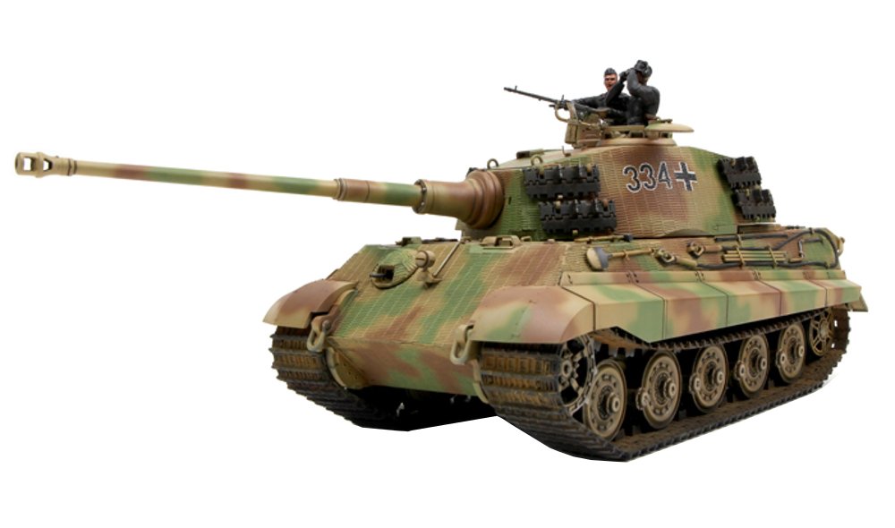 【中古】【非常に良い】モンモデル 1/35 ドイツ軍 ドイツ重戦車 Sd.Kfz.182キングタイガー ヘンシェル砲塔 プラモデル MTS031