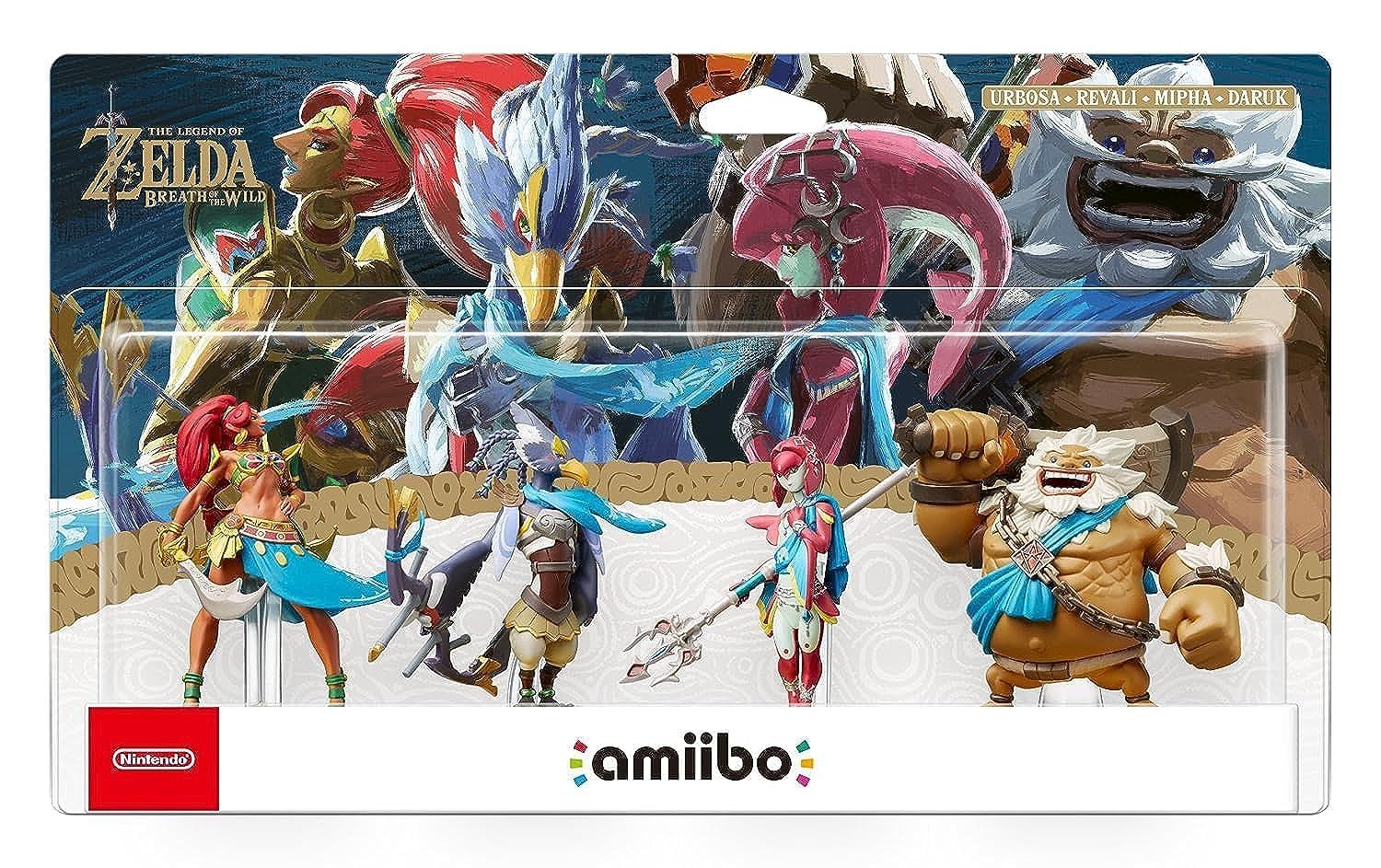 【中古】【非常に良い】amiibo 四人の英傑セット［リーバル/ダルケル/ウルボザ/ミファー］｜スカイマーケットプラス