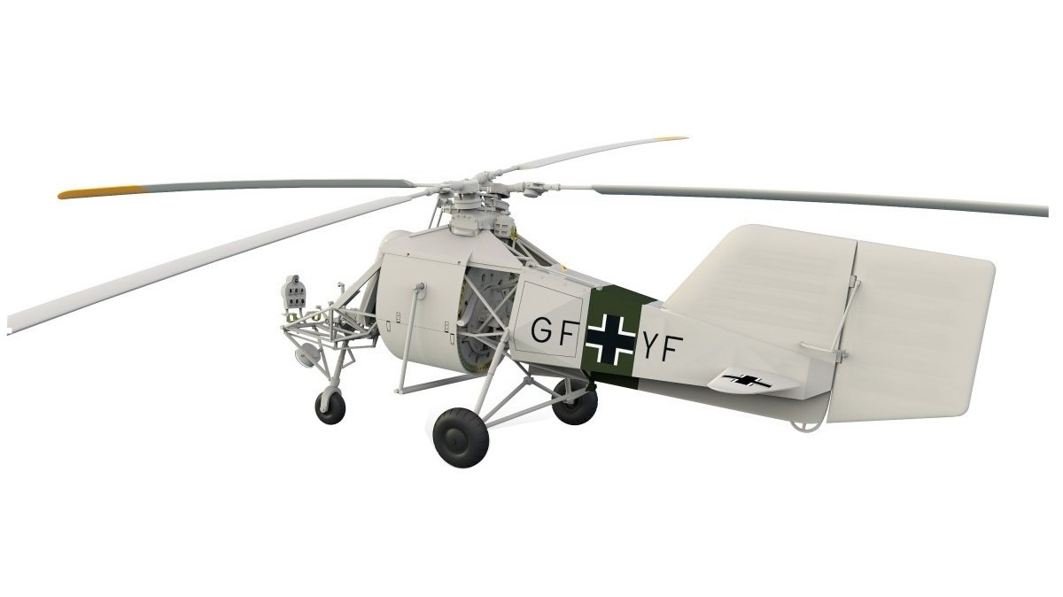 【中古】【人並み外れたに好いたらしい】ミニ芸術 1/35 ＦＲＧ軍 FL282 V-6コリブリ プラモデル MA41001