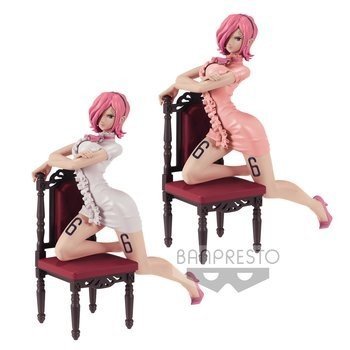 【中古】【非常に良い】ワンピース　Girly Girls Reiju　フィギュア　レアカラーver.+ノーマルver. 2種セット　ヴィンスモーク・レイジュ　ONE PIECE　 非売品