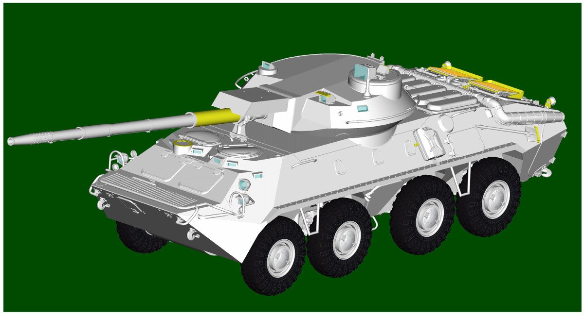 【中古】【非常に良い】トランペッター 1/35 ソビエト軍 2S14 対戦車自走砲 プラモデル 09536 グレイ