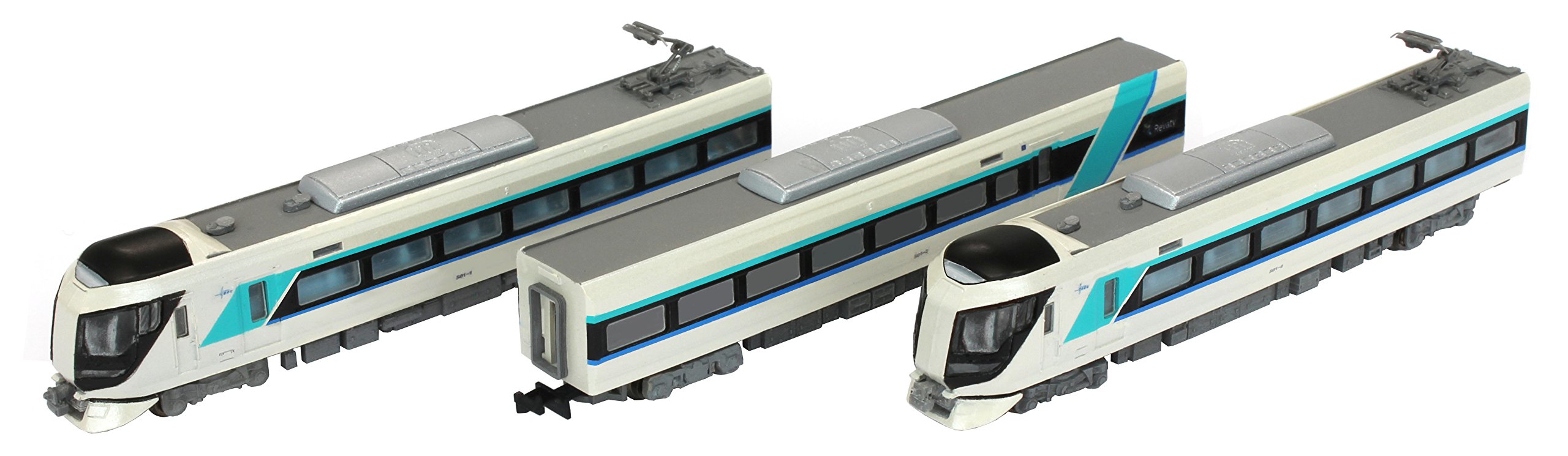 【中古】【非常に良い】ロクハン Zゲージ 東武500系電車 特急リバティ会津 3両セット T034-2 鉄道模型 電車