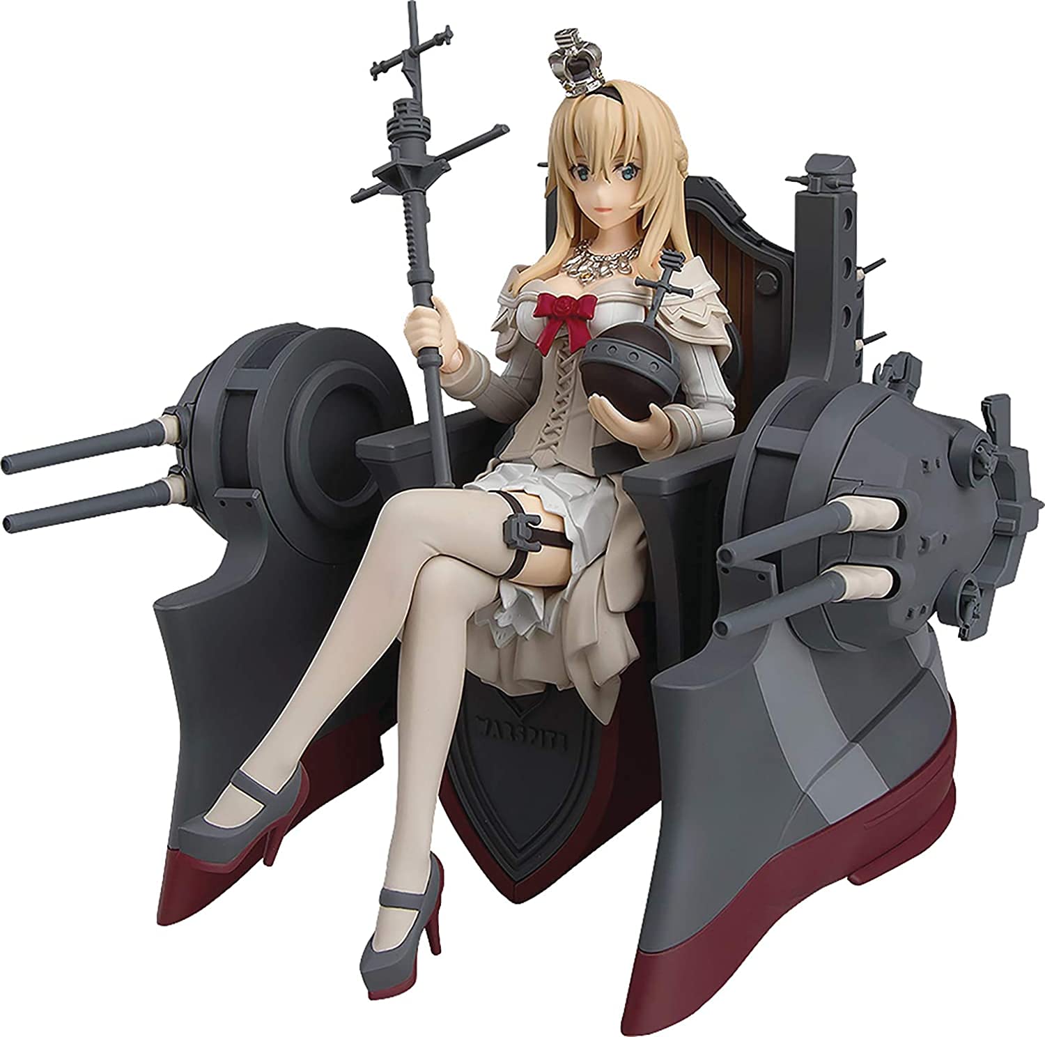 【中古】【非常に良い】マックスファクトリー(Max Factory) figma 艦隊これくしょん -艦これ- Warspite(ウォースパイト)(GOOD SMILE ONLINE SHOP限定)|スカイマーケットプラス