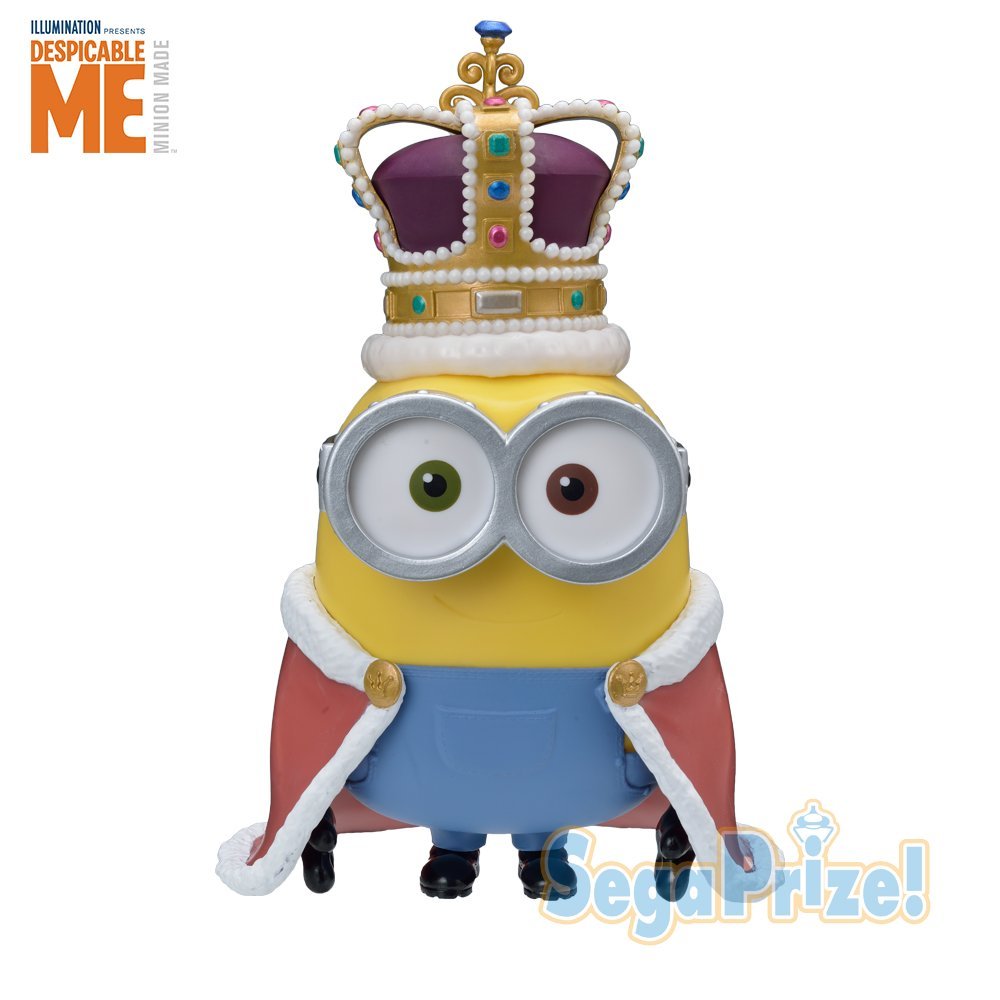 【中古】【非常に良い】ミニオン プレミアムフィギュア KING BOB