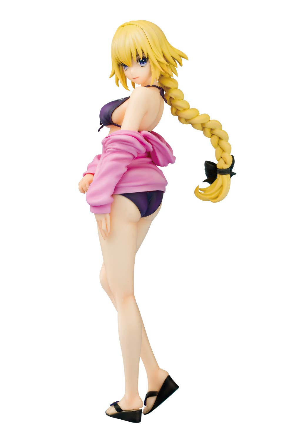 【中古】【非常に良い】ファニーナイツ Fate/EXTELLA ジャンヌ・ダルク グラビア・ヴァカンスver. 1/8スケール PVC製 塗装済み 完成品 フィギュア