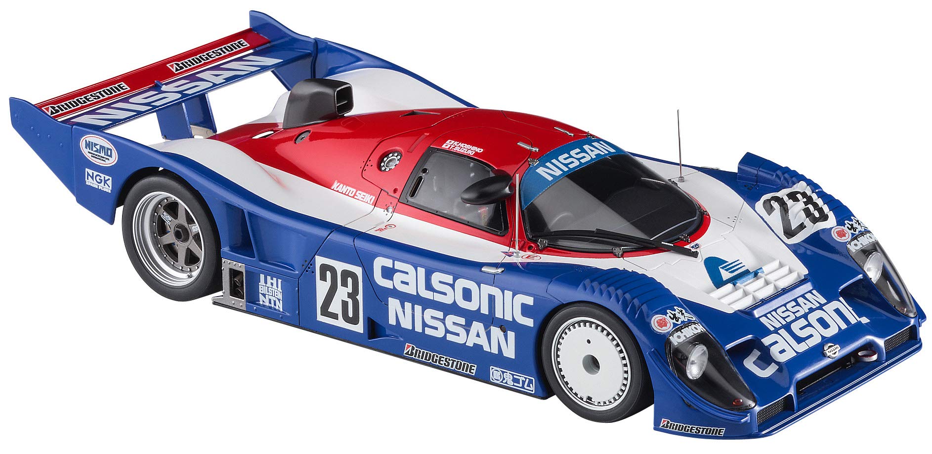 【中古】【非常に良い】ハセガワ(Hasegawa) 1/24 ヒストリックカーシリーズ カルソニック ニッサン R91CP プラモデル HC31