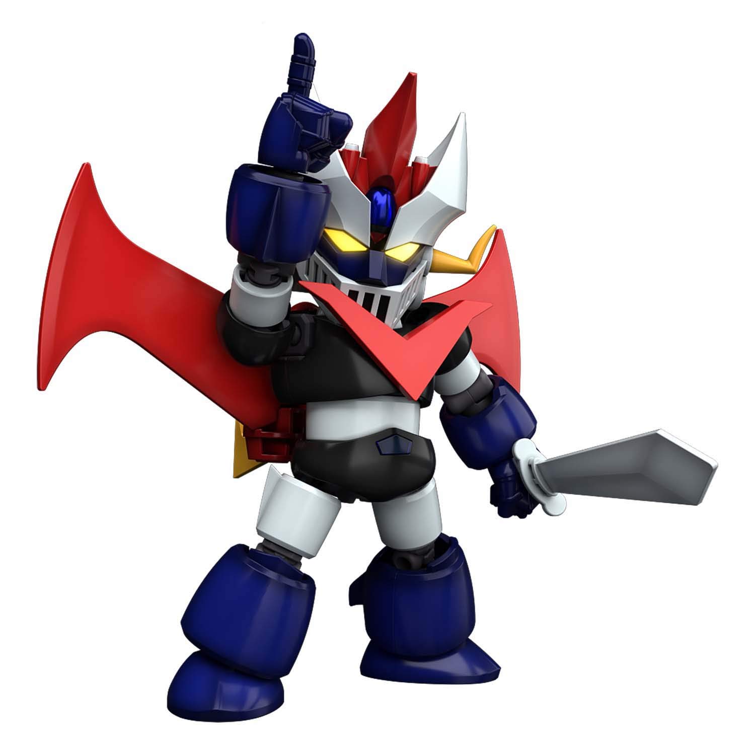 【中古】【非常に良い】SDクロスシルエット グレートマジンガー 色分け済みプラモデル