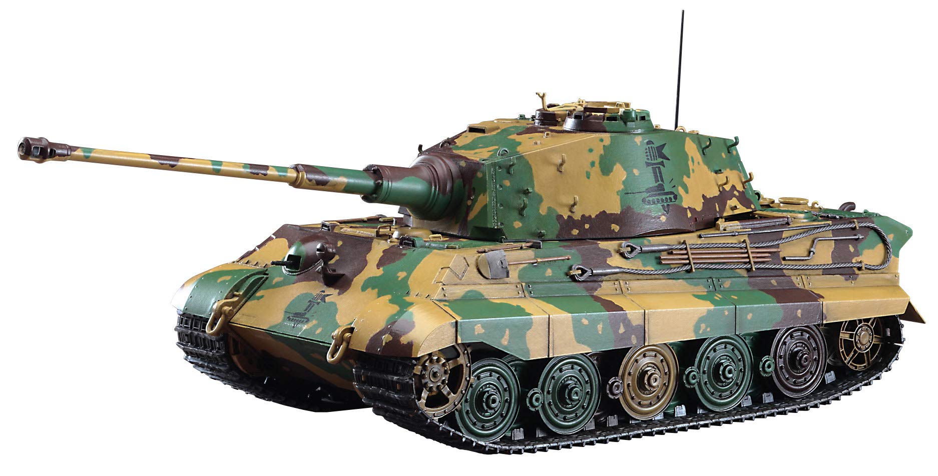 【中古】【非常に良い】ハセガワ 1/35 黒騎士物語 キングタイガー ヘンシェル砲塔 プラモデル SP395