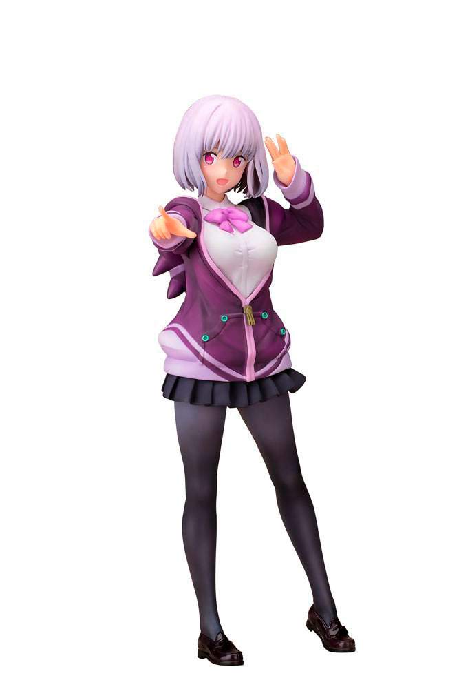 【中古】【非常に良い】SSSS.GRIDMAN 1/6スケール 「新条アカネ」 PVC製塗装済完成品
