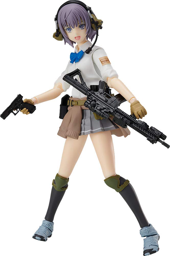 【中古】【非常に良い】figma リトルアーモリー 朝戸未世 夏制服ver. ノンスケール ABS&PVC製 塗装済み可動フィギュア|スカイマーケットプラス