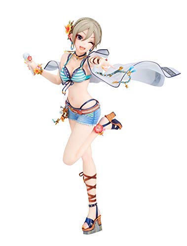 【中古】【非常に良い】アイドルマスター シンデレラガールズ 塩見周子 ブルー・ホライゾンVer. 1/7 完成品フィギュア