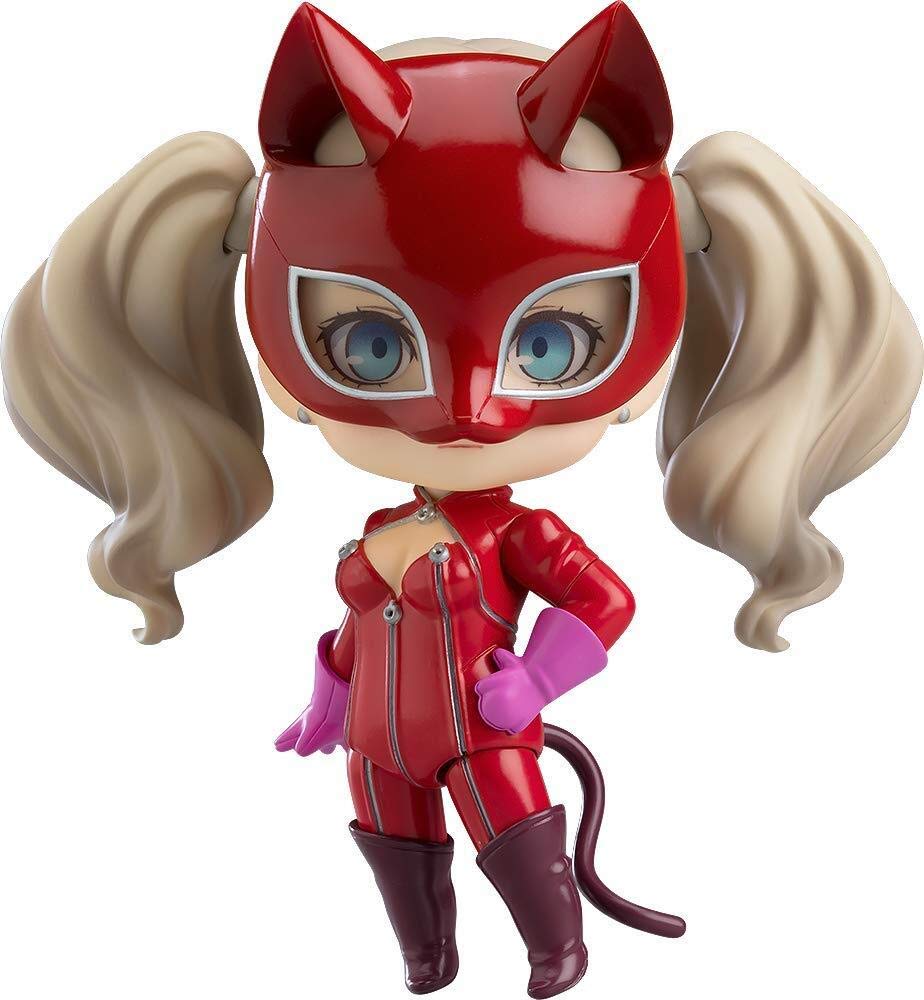 【中古】【非常に良い】ねんどろいど PERSONA5 the Animation 高巻杏 怪盗服Ver. ノンスケール ABS&PVC製 塗装済み可動フィギュア