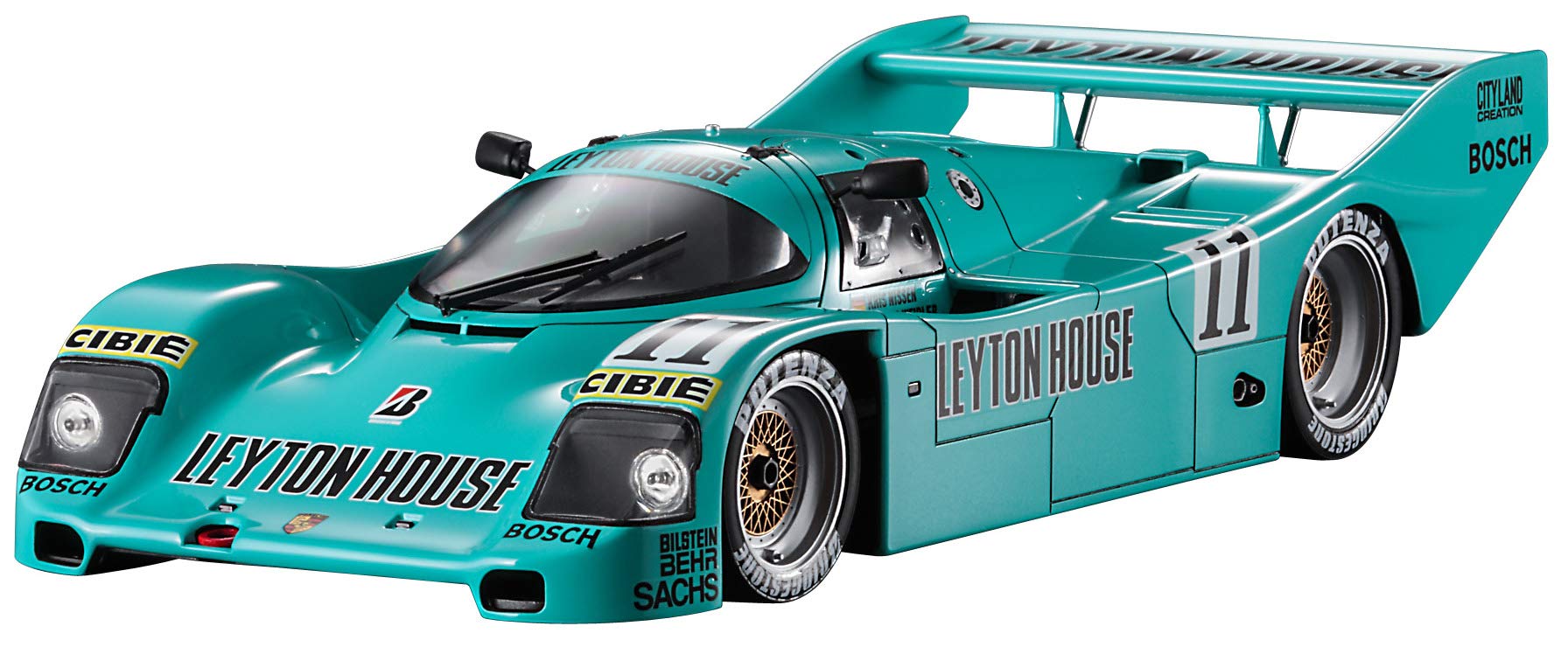 【中古】【非常に良い】ハセガワ(Hasegawa) 1/24 カーモデルシリーズ レイトンハウス ポルシェ 962C プラモデル 20411