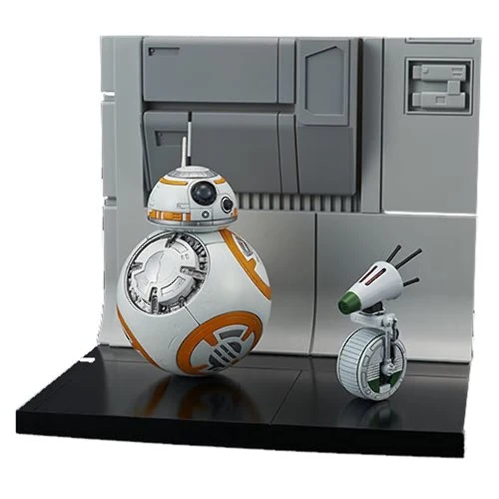 【中古】【非常に良い】スター・ウォーズ BB-8&D-O ジオラマセット 1/12スケール 色分け済みプラモデル