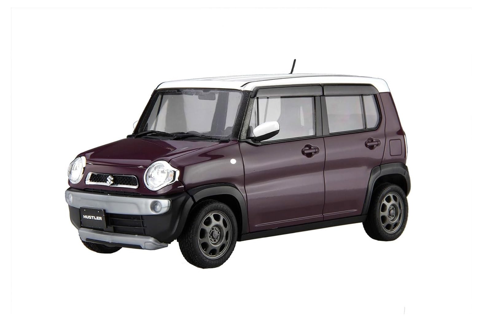 【中古】【人並み外れたに好いたらしい】フジミひな型 1/24 車NEXTつづき物 No.11EX-2 スズキ ハスラー (G/ムーンライトバイオレットパールメタリック) カテゴリー化済み プラモデル 車NX11EX-2