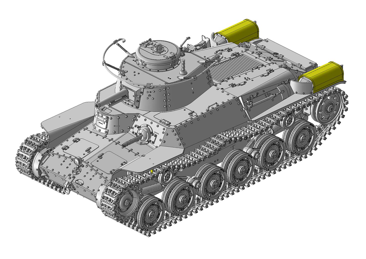 【中古】【非常に良い】ドラゴン 1/35 日本陸軍 九七式中戦車 チハ 57mm砲塔/新車台 プラモデル DR6875