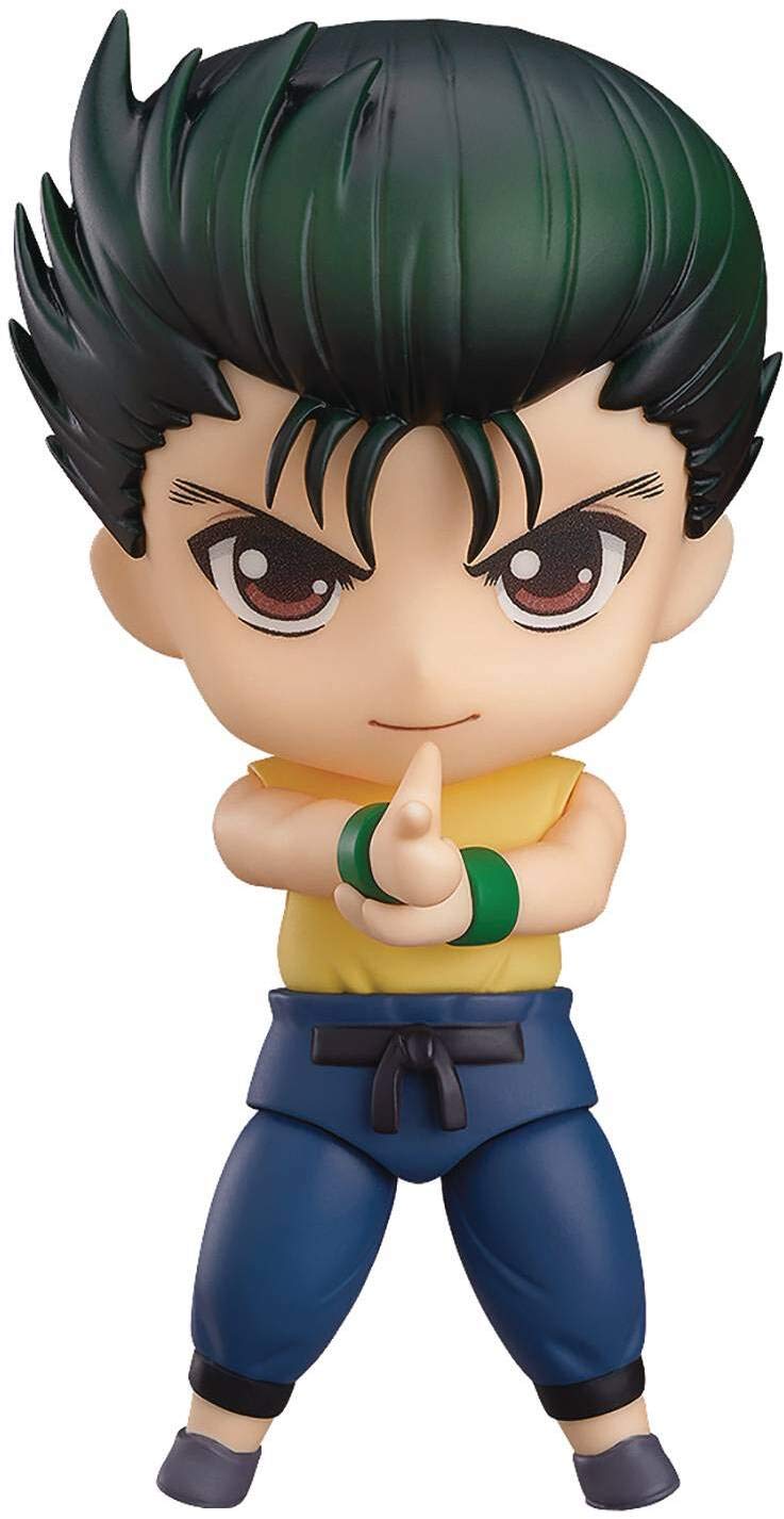 【中古】【人並み外れたに好いたらしい】ねんどろいど 幽☆遊☆白書 浦飯幽助 ノン規模 ABS\u0026PVC製 ペンキ塗り済みモビール図形 その他-おもちゃ