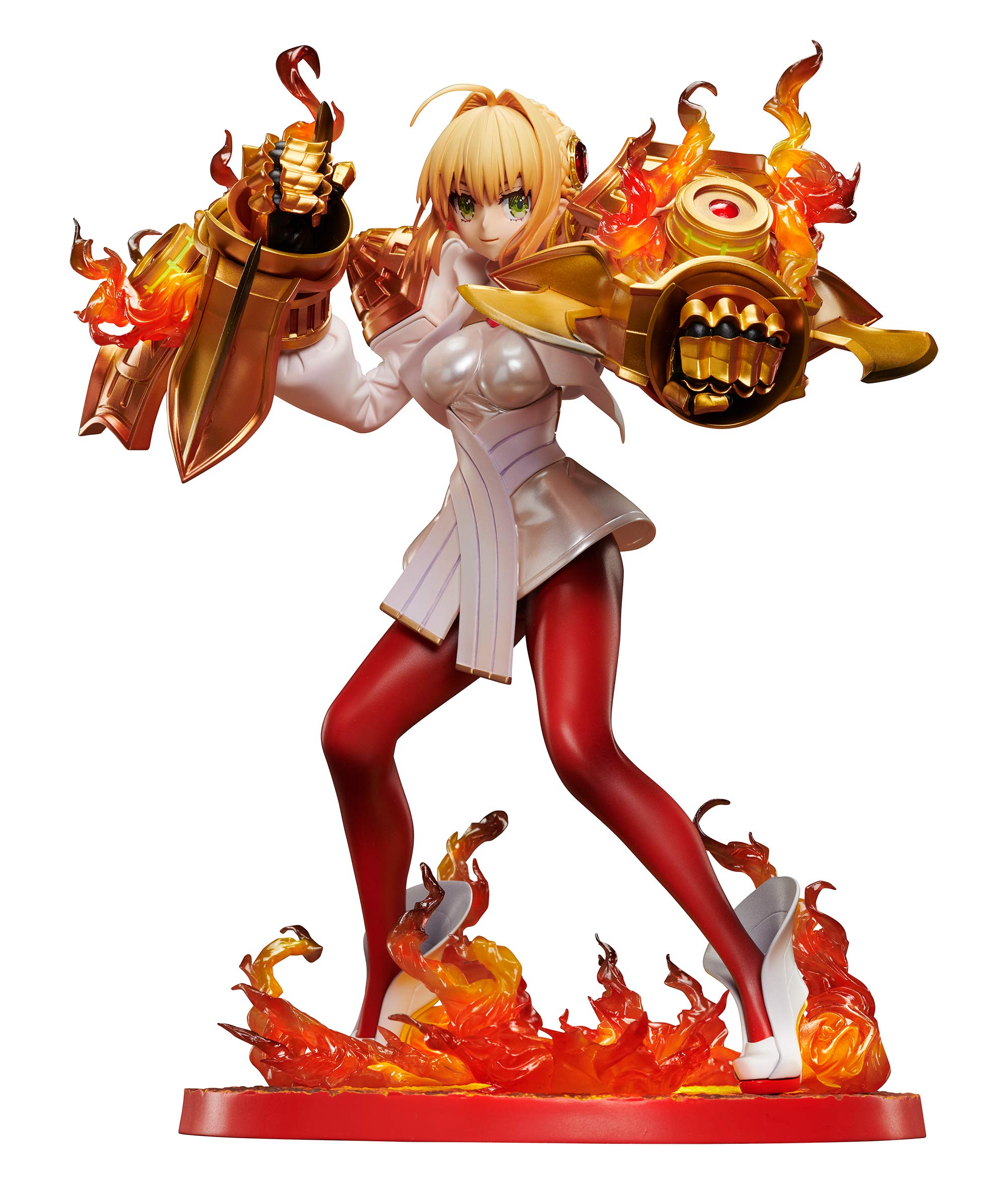 【中古】【非常に良い】造形深化 劇的STATUE 01 Fate/EXTRA セイバー レガリア ネロ クラウディウス 1/7スケール ATBC-PVC&ABS製 塗装済み 完成品 フィギュア